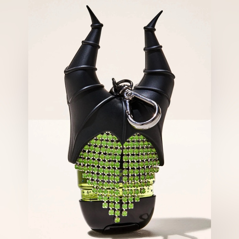 Disney Villains x Bath & Body Works Maleficent Bling PocketBac Holder Charm NWT